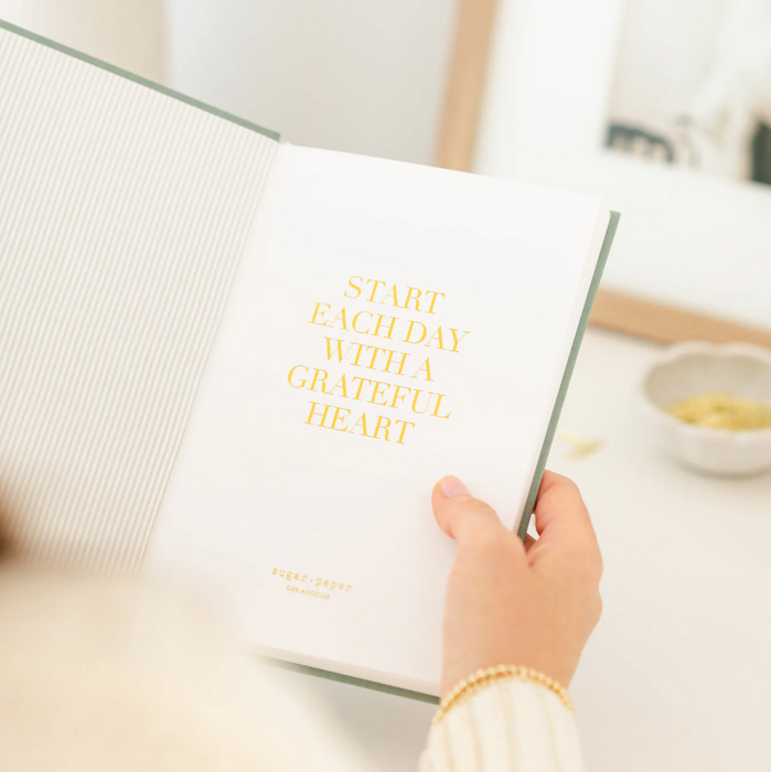 Sage Green Daily Gratitude Journal