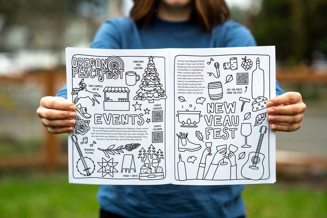 Newsberg 2nd Edition Coloring Book