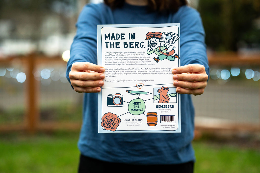 Newsberg 2nd Edition Coloring Book