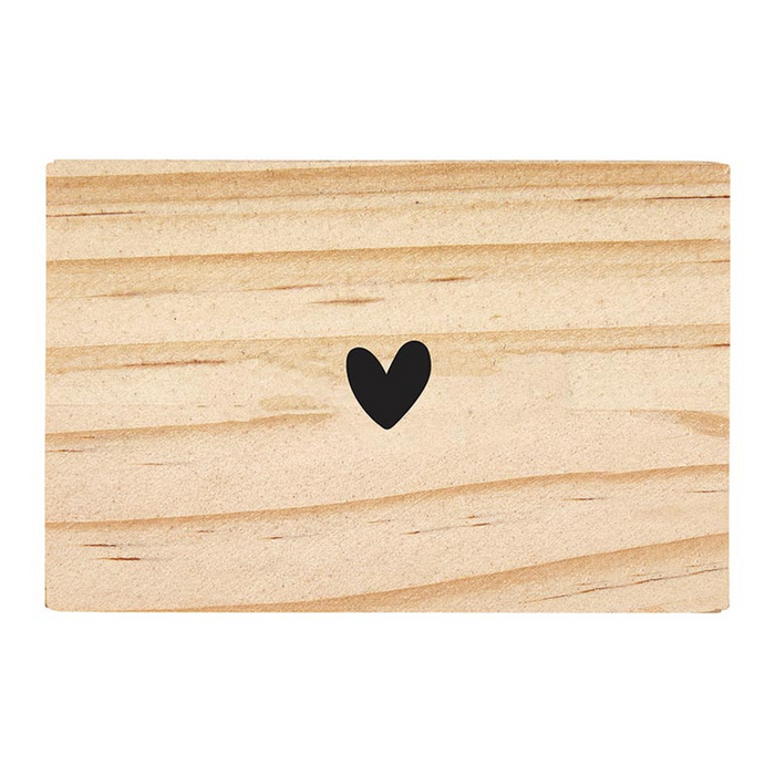 Link Chain Charm Necklace - Heart