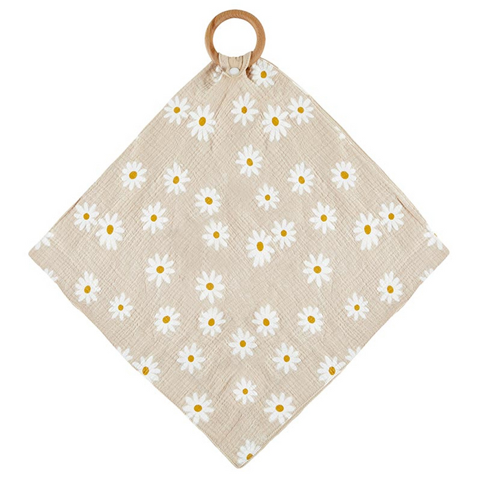 Mini Blankie Teether - Daisy