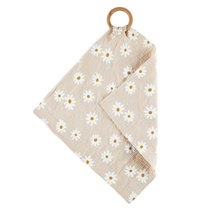 Mini Blankie Teether - Daisy