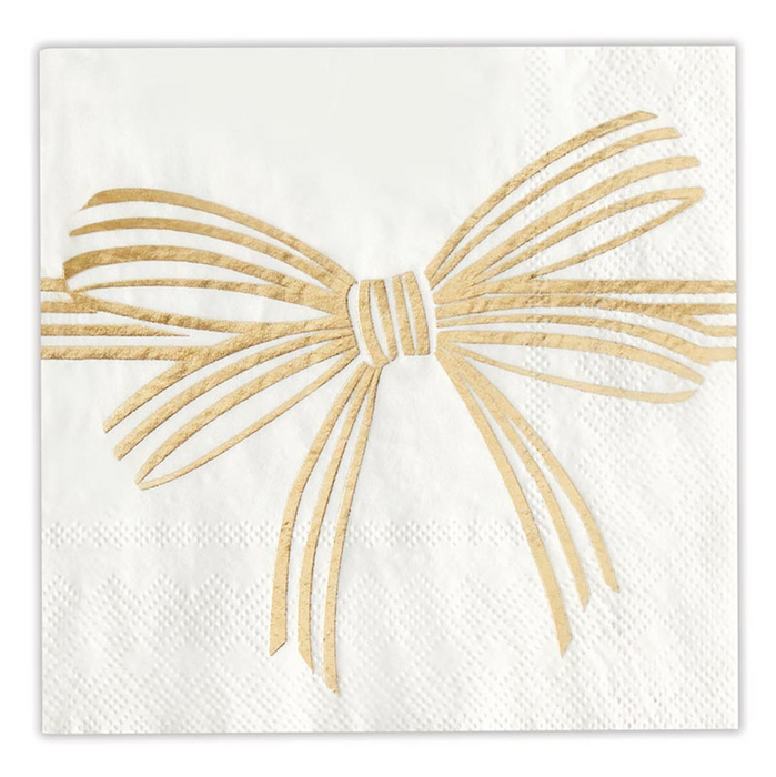 Bow Napkin- Gold