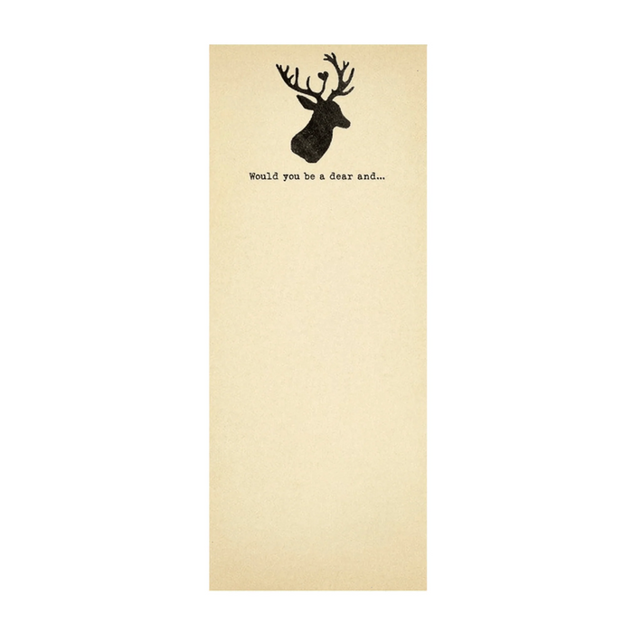 Deer Notepad