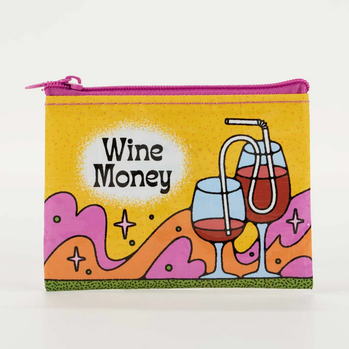 Wine Money Coin Purse