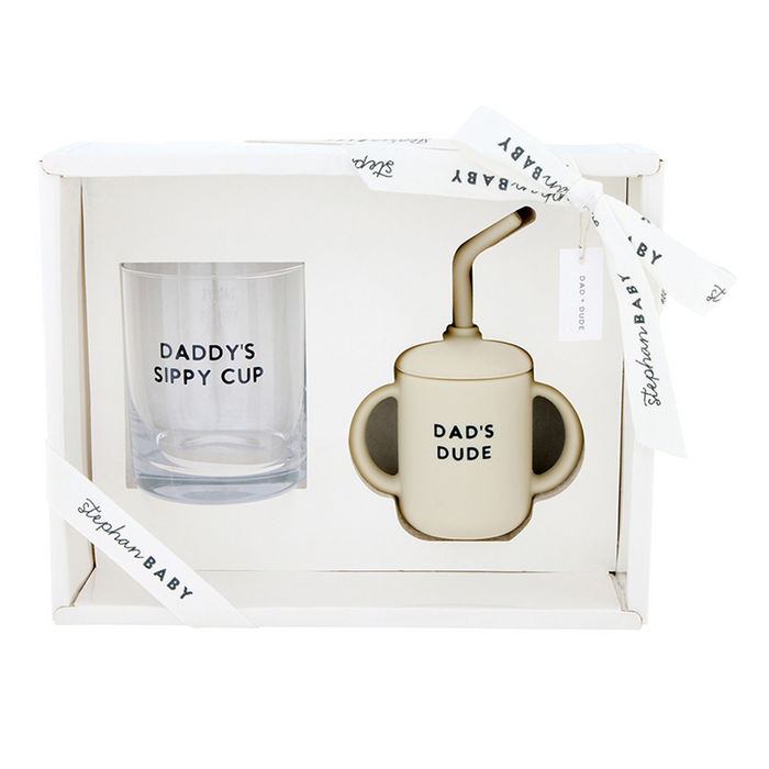 Glass + Cup Set - Dad + Dude