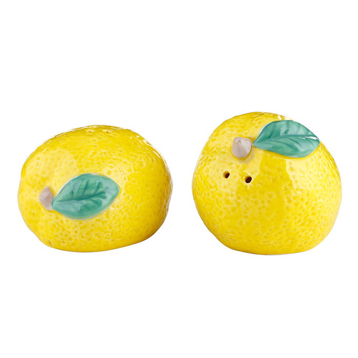Lemon Salt & Pepper Shakers - Set of Two