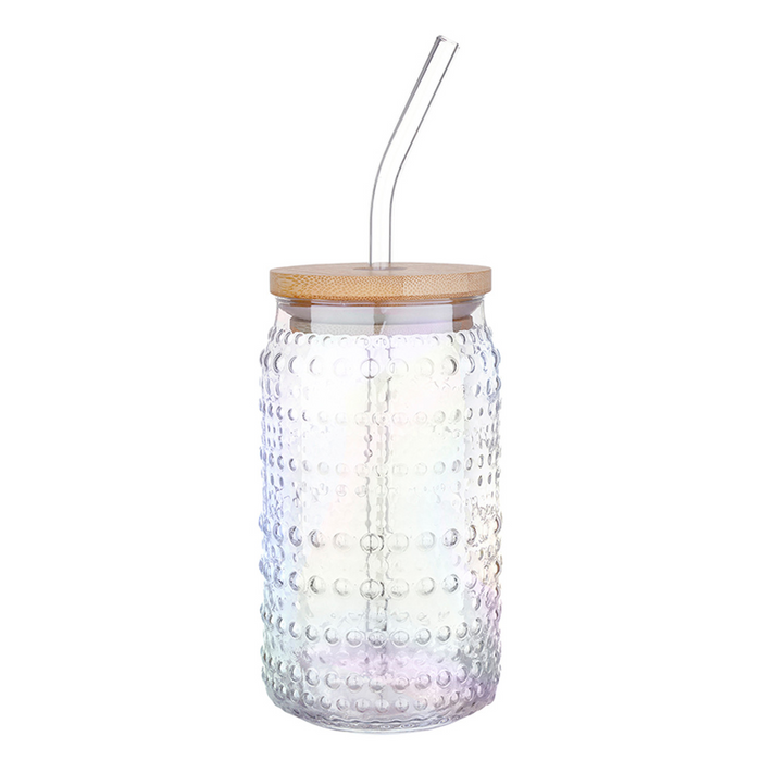 Glass Hobnail Tumbler