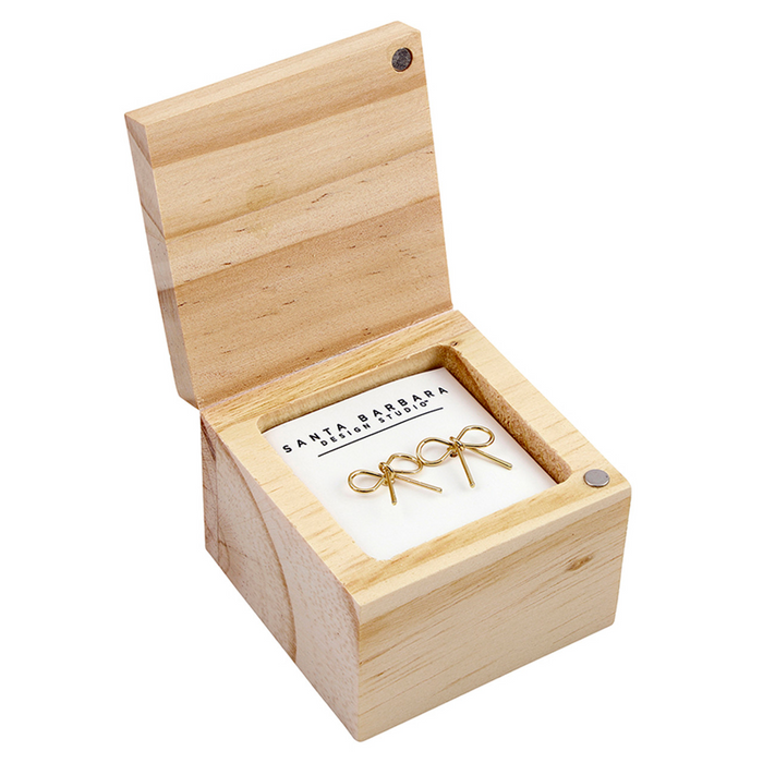 Treasure Box Bow Earrings - Beautiful Things