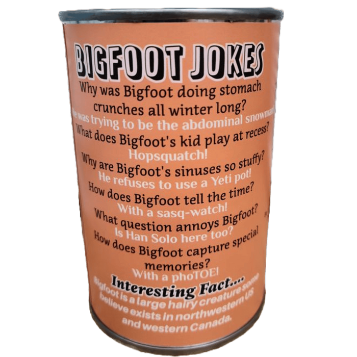 Canned Bigfoot