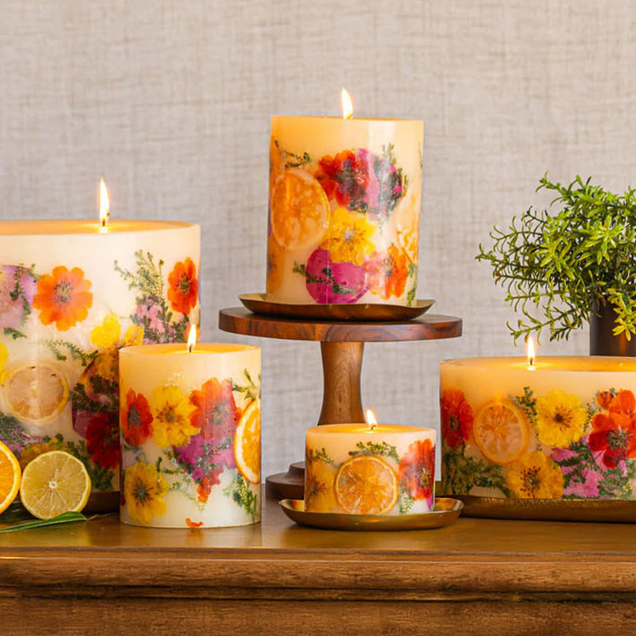 Large Accent Botanical Candle - Sugared Citrus