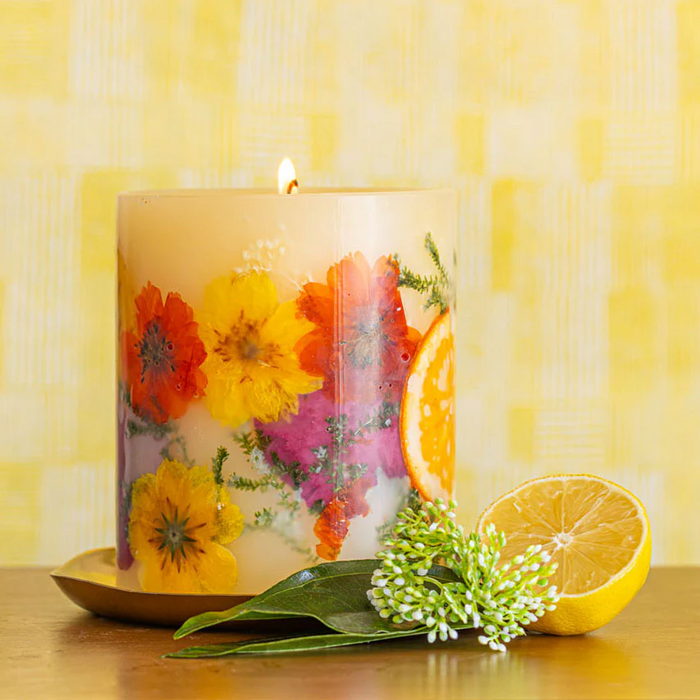 Large Accent Botanical Candle - Sugared Citrus