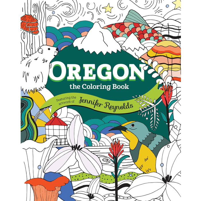Oregon The Coloring Book