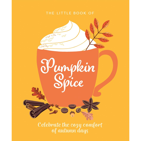 Book cover of the little book of pumpkin spice