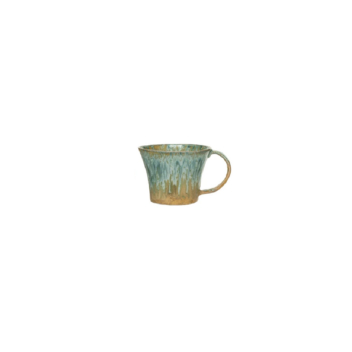 Reactive Crackle Glaze Mug