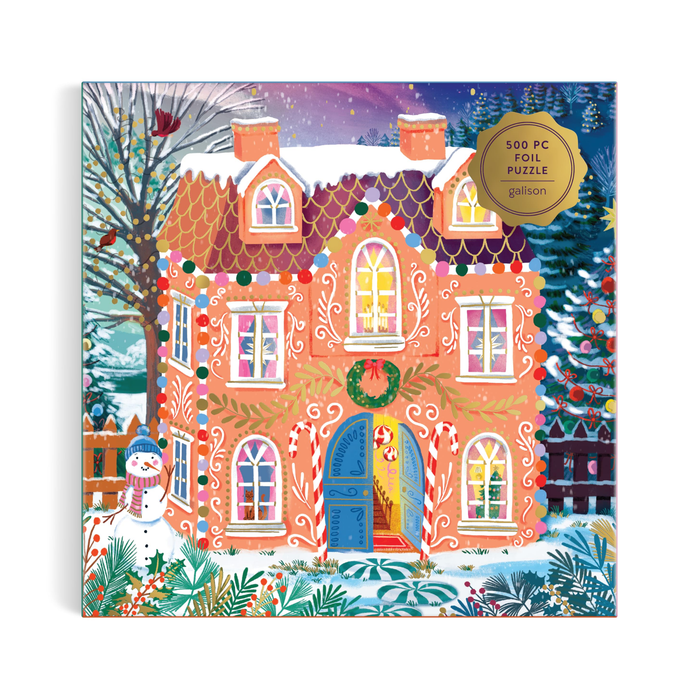 Home Sweet Holidays 500 Piece Foil Puzzle