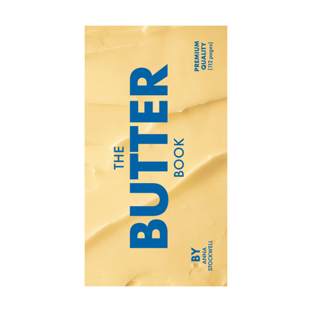 Butter Book On White Backgound 