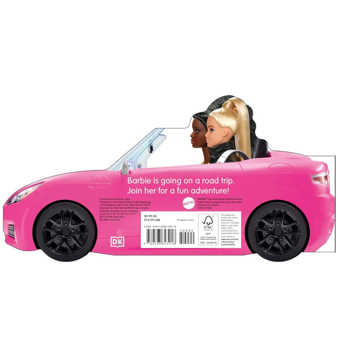 Barbie Dream Car- Push-Along Book Adventure