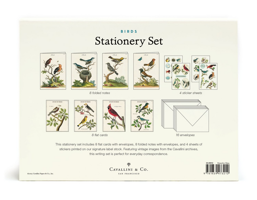 Bird Stationary Set