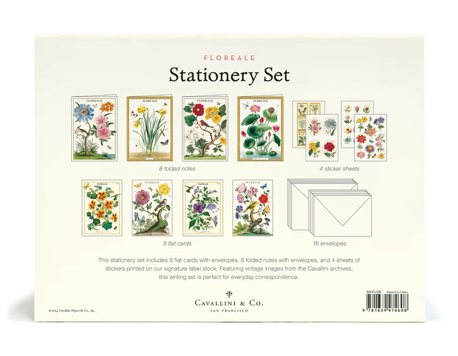 Floreale Stationary Set