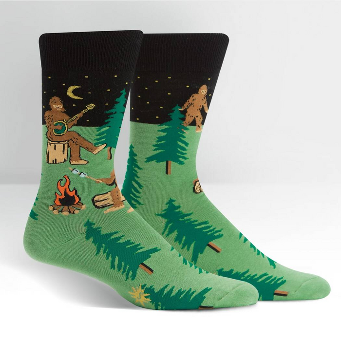 Sasquatch Camp Out Socks