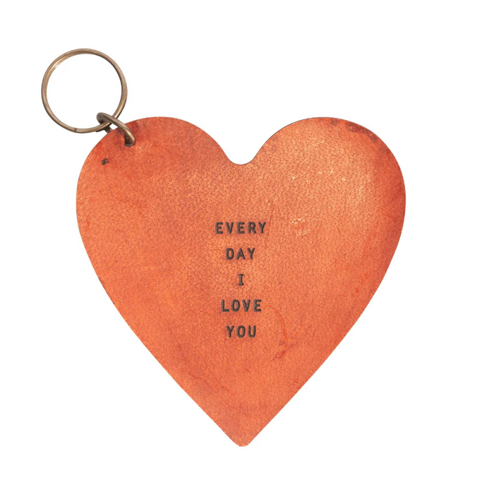 Heart Keychain - Assorted Quotes