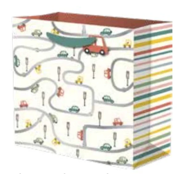 Always On The Go Large Square Gift Bag
