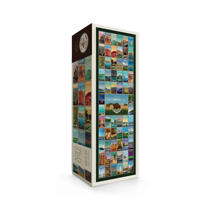 America's National Parks -Pano Box Puzzle