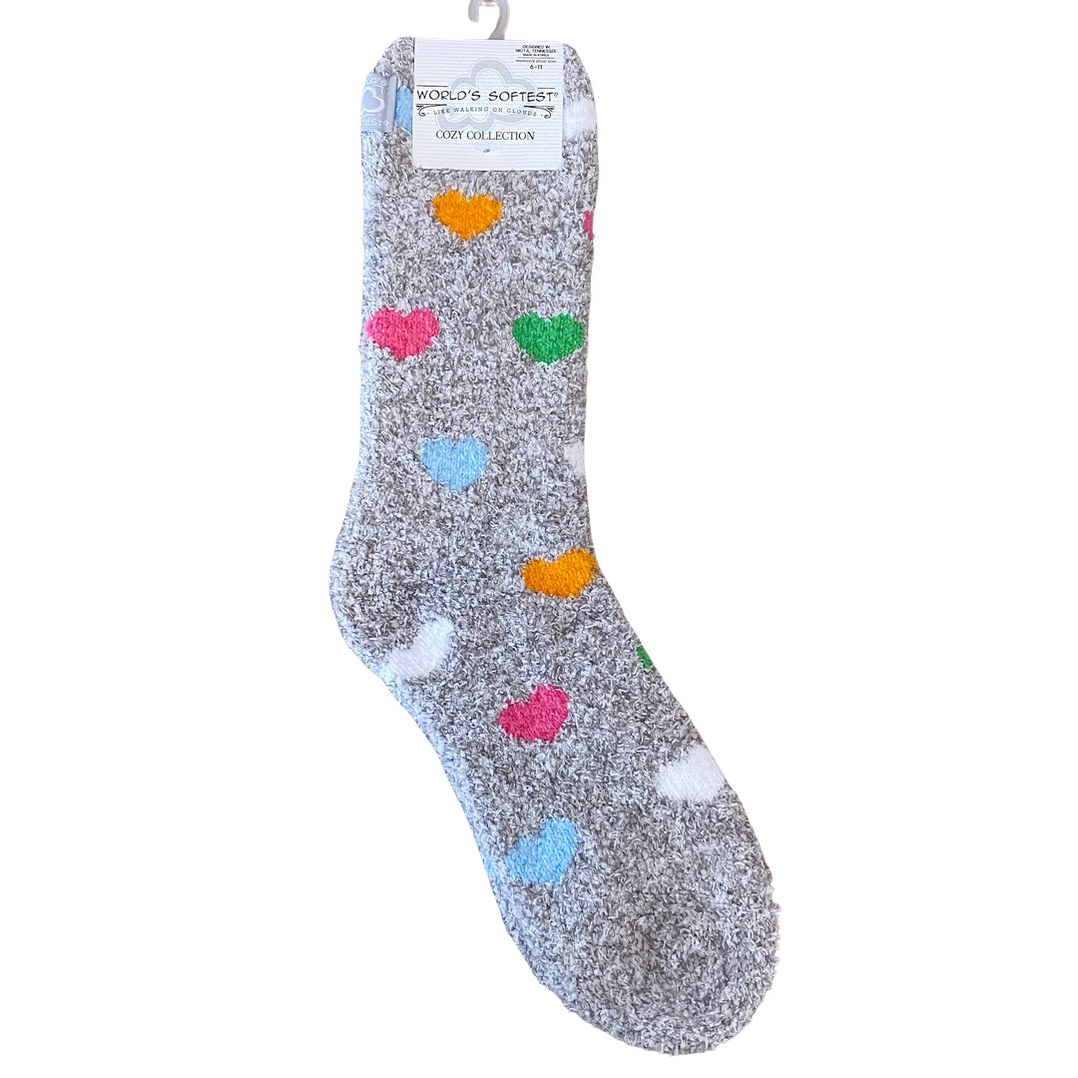Knit Pickin' Fireside Crew -Heartfelt Multi Hearts – Pulp & Circumstance