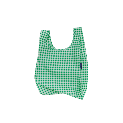 Baby Baggu- Green Gingham