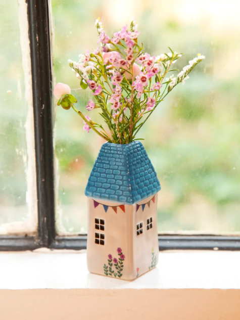 Quaint Cottage Bud Vase
