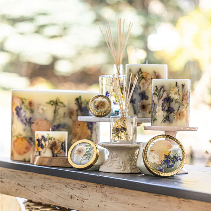 Large Accent Botanical Candle - Vanilla Rain