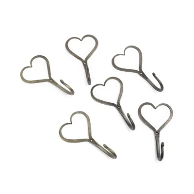Open Heart Iron Hook