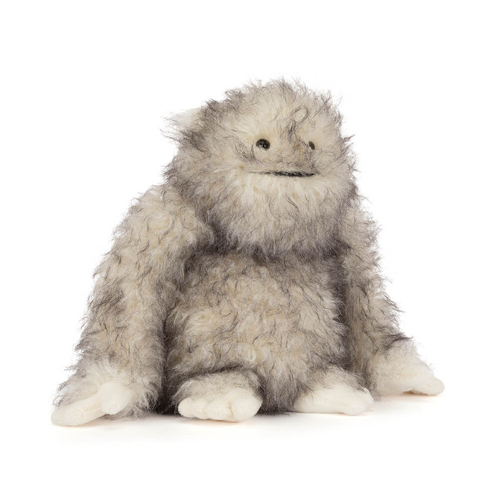 yeti stuffie on white background