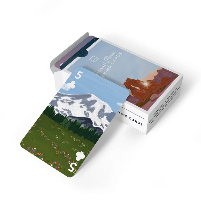 National Parks Art Playing Cards