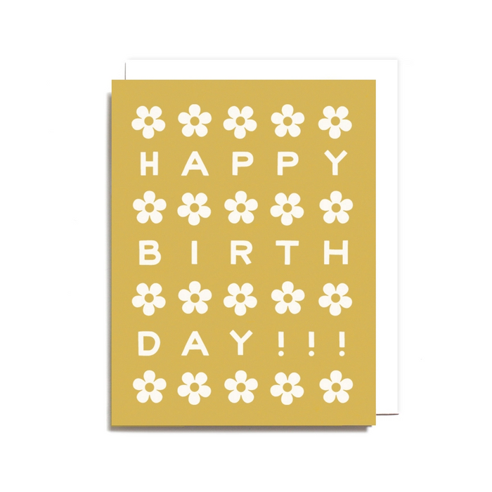 Birthday Daisies card