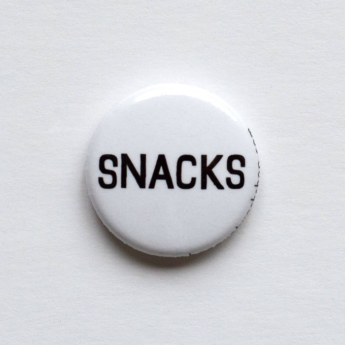 Snacks + Chips & Dip 1" Button