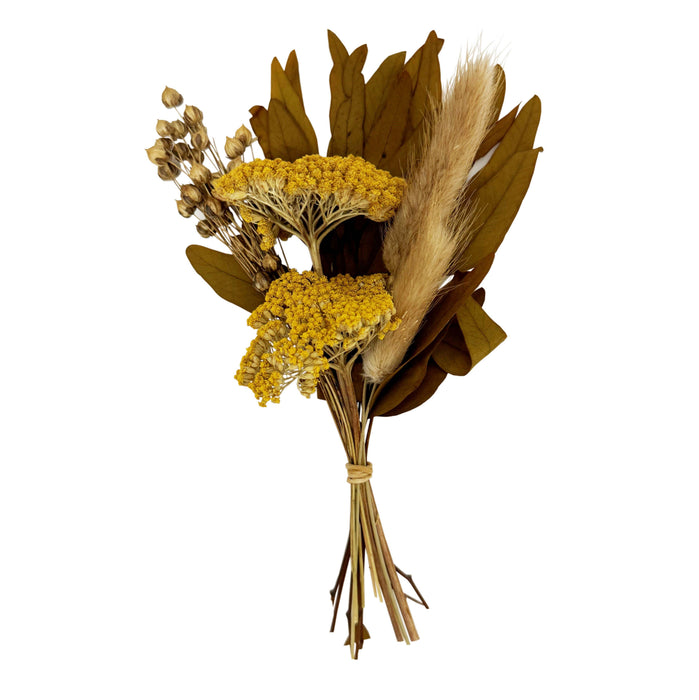 Harvest Yarrow Dried Mini Bouquet