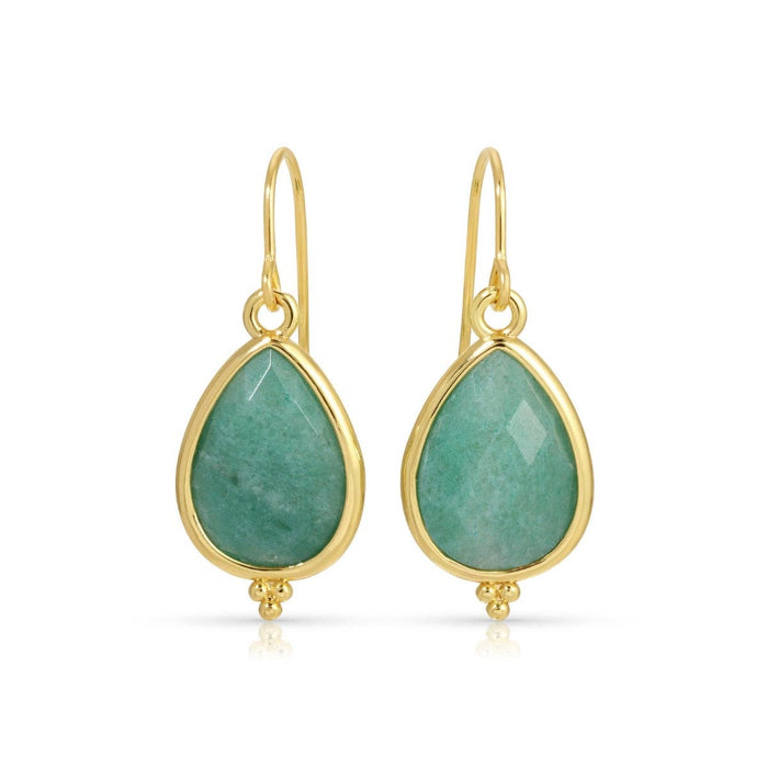 Teardrop Stone Earrings