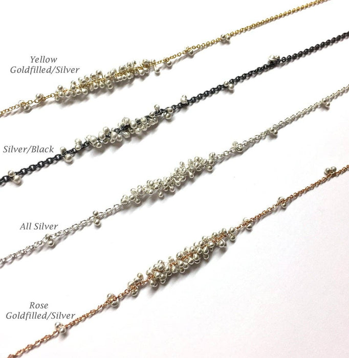 Clustered Wisteria Bracelet