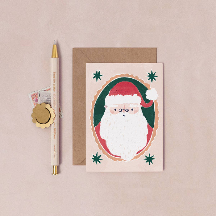 Santa Mini Christmas Card