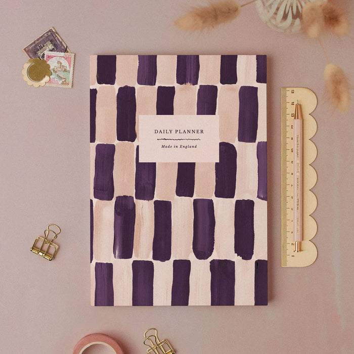 Rhythm Monochrome Daily Planner | Undated Diary | Stationery