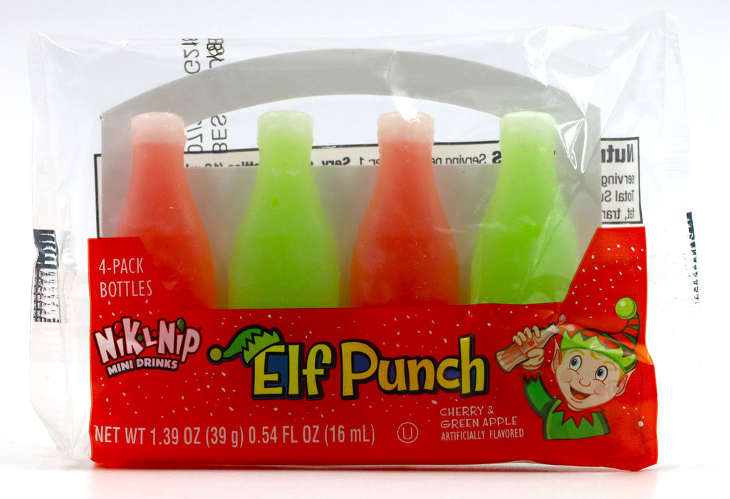 Nik-L-Nip Elf Punch Mini Drinks, 18ct