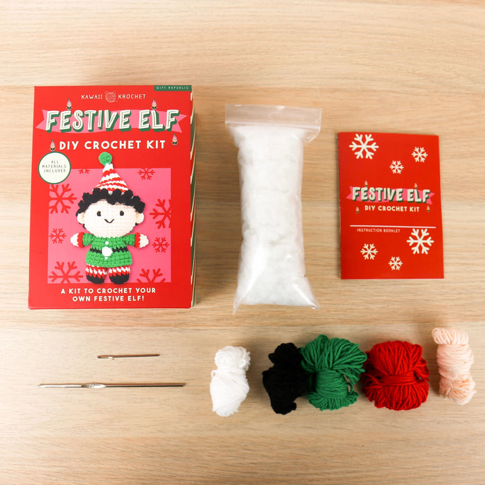 Christmas Crochet Kit - Elf