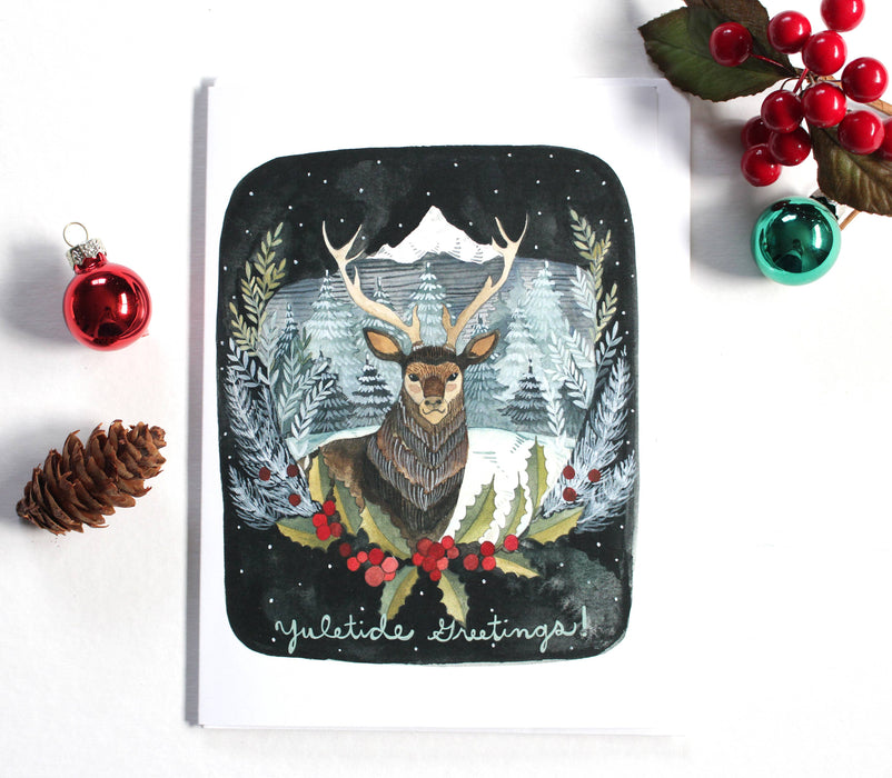Holiday Card - Yuletide Greetings