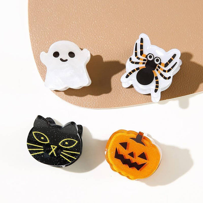 Mini Halloween Hair Clips
