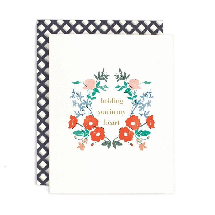 Holding You in My Heart Greeting Card