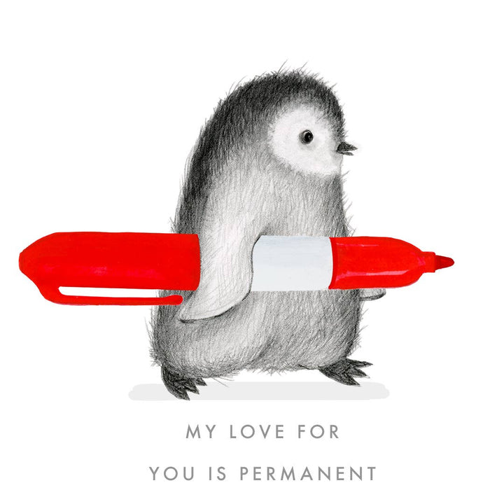 My Love for You is Permanent Card