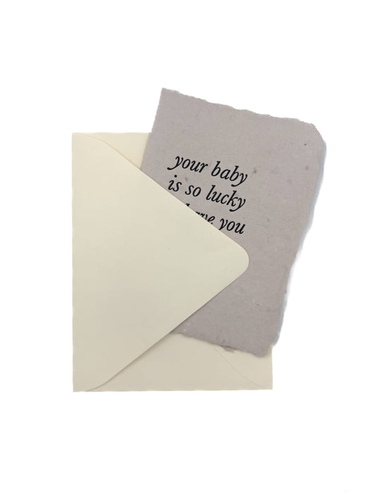 Your Baby is So Lucky Card