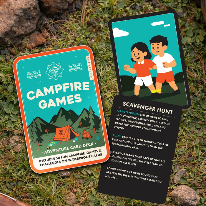Camping Games Tin